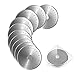 Queta 10 piezas de cuchillas giratorias de 45 mm, cuchillas de repuesto para cortador giratorio, cuchillo giratorio para coser, 45 mm, paquete de 10 cuchillas de repuesto para bordeadoras rotativas