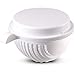 [2-PACK] Salad Cutter Bowl, Multi-Function Vegetable Fruit Home Made Salad Value Pack Quick Salad Maker Easy Chopper Slicer Strainer, Amazingcats