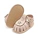 Ohwawadi Baby Girl Sandals Summer Fashion Wedding Dress Flats Shoes Soft Sole Closed Toe Beach Casual Sandal Infant Newborn Crib Shoes