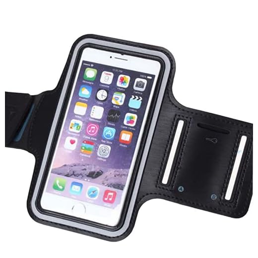Capa De Braço Suporte Braçadeira De Celular Para Corrida e Caminhada Até 6.5 Polegadas