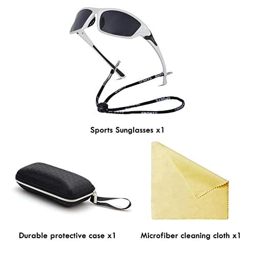 besbomig Polarized Cycling Glasses Golf Sunglasses Lightweight UV400 Protection, Sports Sunglasses for Men Women, for Driving, Running, Fishing, Golfing - Image 8