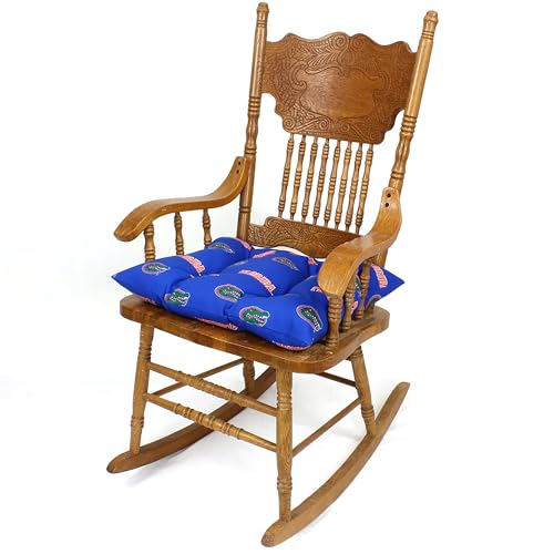Image of College Covers Everything Comfy Florida Gators Rocker Pad - Chair Cushion