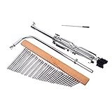 D DOLITY 36-Bar Chimes Percussion Instruments with Mounting Stand and Stick
