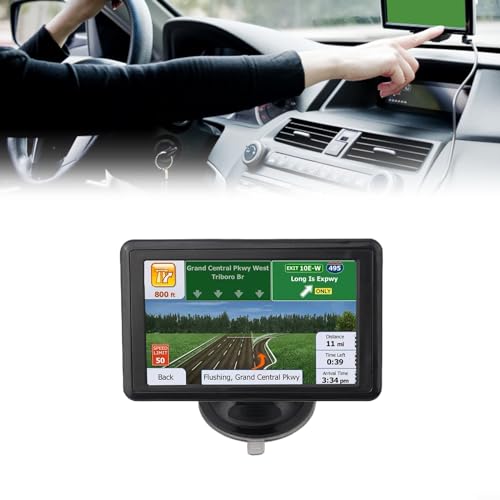 Navegador GPS para coche, pantalla táctil con navegación para coche, camión, compatible con IGO Primo para coches, motocicletas, electrónica del hogar (EE. UU. + CAN+ MX)