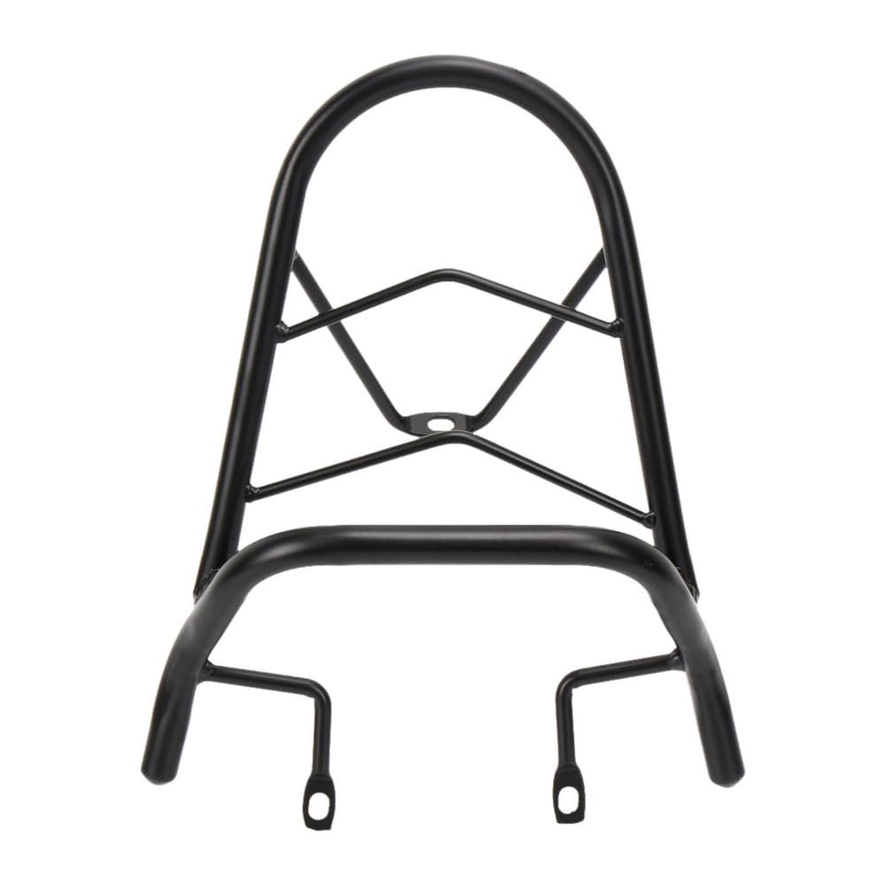 Porte-bagages arrière en métal robuste support de modification pour moto custom - 6