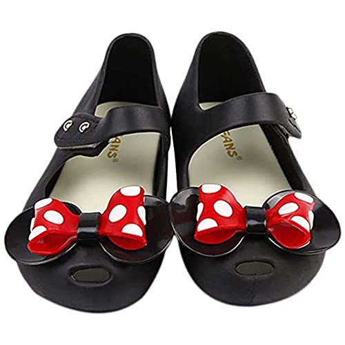 iFANS Girls Sweet Dot Bow Princess Sandals Shoes Mary Jane Flats for Toddler/Little Kid2