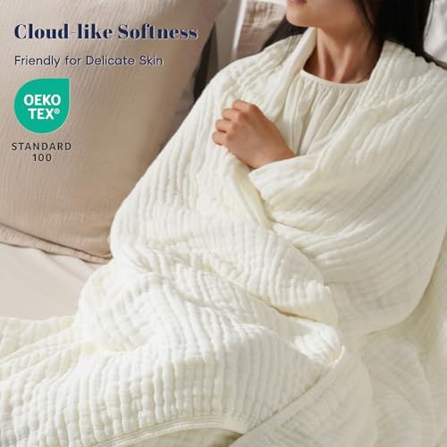 50% Off PHF Cooling Muslin Blanket - Stay Cool & Save - Image 4