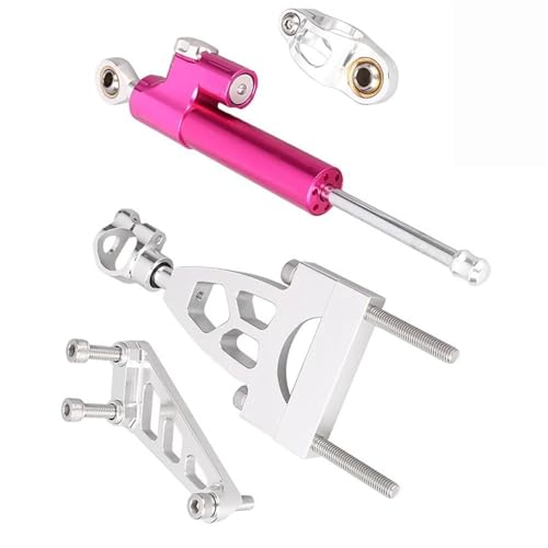 Support d'amortisseur de direction réglable pour balades en moto