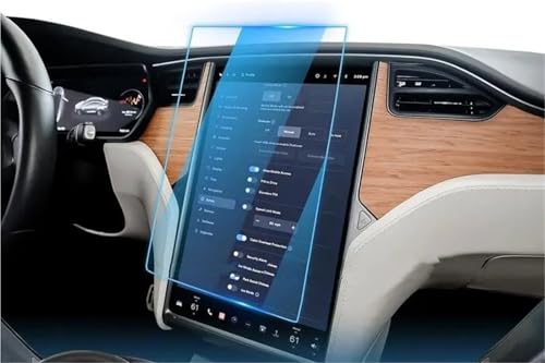 Verre trempé Tesla 17" : évitez les rayures sur l'écran d'autoradio GPS 2020-2021