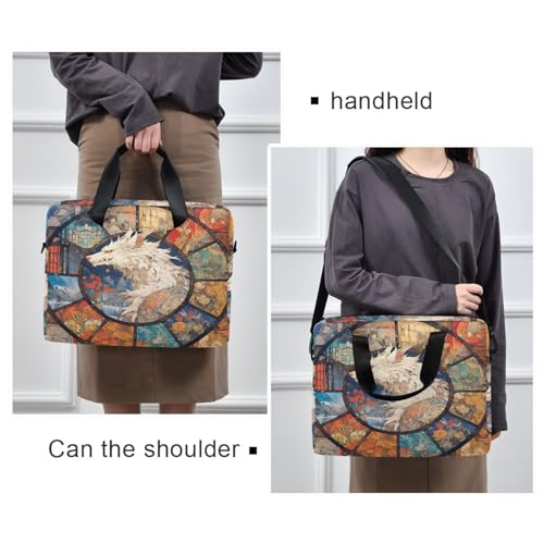Funda de portátil de viaje 15.6 pulgadas con asa y correa miniatura 2