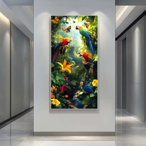 Kit complet diamant painting grand format de haute précision 5D