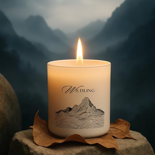 Luxury Candle Gift Set – Smoky Mountains | +40hr Burn | Amber, Mus...