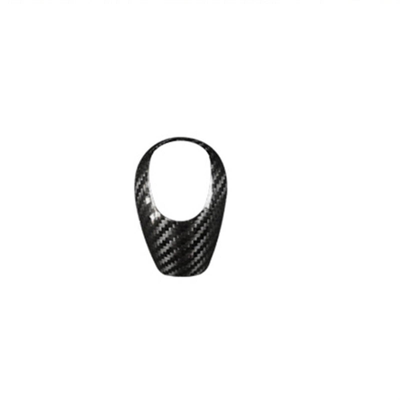 Hrtsdnlc One Color Automotive Components Real Carbon Fiber Car Gear Shift Knob Cover Trim For Bmw M3 M5 M6 Car Interior Accessories Stickers