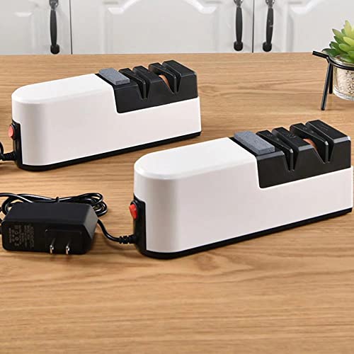 ZJYWAN Elektrischer Messerschleifer Profi Messerschärfer 2-in-1 Abziehstein für Alle Messer Grob Schleifen… – Bild 5