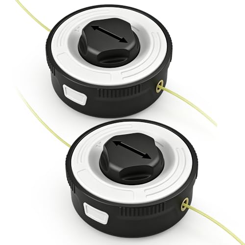 XPJBKC Cabezal Desbrozadora para Stihl FSA57 FSE52, 2 Unidades 86 x 36 mm Sistema Automático Recambio Cabezal de Corte para Stihl C3-2 Autocut, Resistente Accesorios Recortadoras Césped AutomáTicas