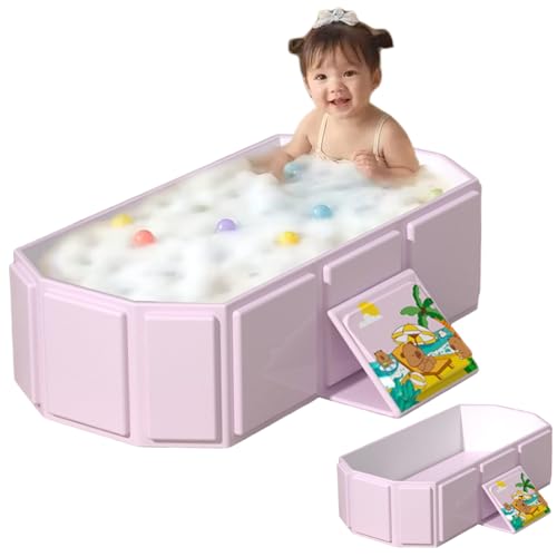 Baignoire pliable pour bébé : la solution gain de place pour salle de bain