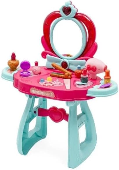 Children's dressing table with music