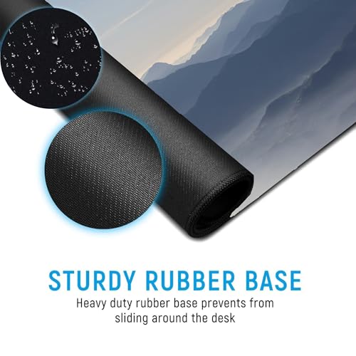 Image of Gaming Mouse Pad, Large 60x30cm, Rubber Base, Waterproof, Non-Slip, Rectangular, Anime Theme, for Gaming (02)