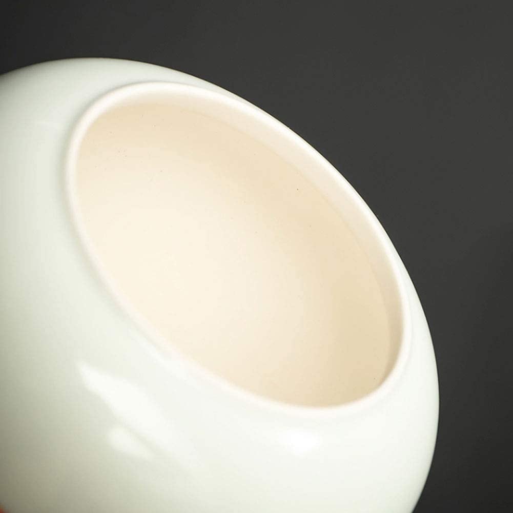 Urn basic wit mat geglazuurd - keramiek bij
