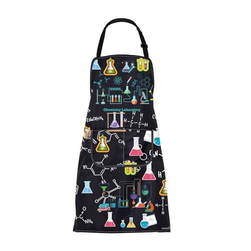 CMNIM Chemistry Laboratory Apron Chemistry Gifts for Teacher Students Chemistry Lab Apron...