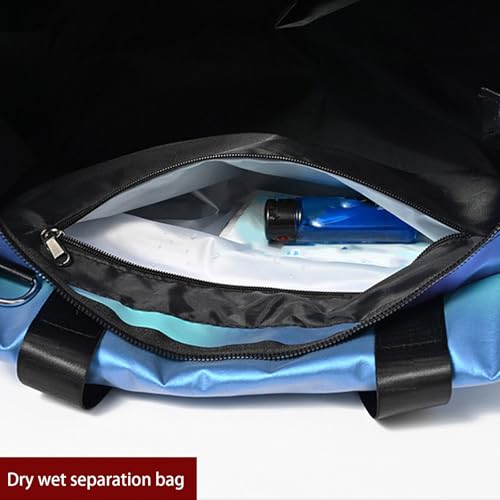 Gym Bag Large Capacity Travel Bag Korean Styles Fitness Bag PU Leather Overnight Bag Bag Shoulder Bag for Daily3
