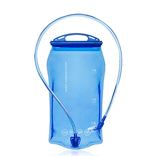 Jiangtao Bolsa de água dobrável PEVA para ciclismo ao ar livre, bolsa de água para esportes e hidrat