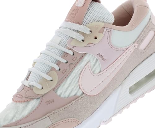 Nike Air Max 90 Futura Womens Shoes Size 12, Color: Super White/Light Soft/Rosy Pink