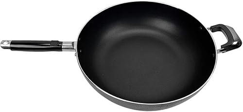 Miniatura 1 de Sartén antiadherente de aluminio de 12 pulgadas, sartén para cocinar huevos, mango lateral