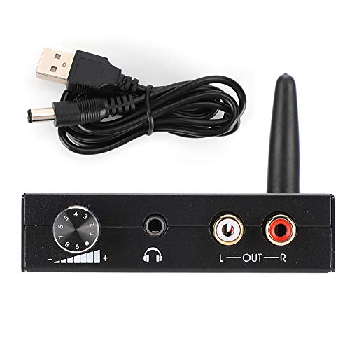 Convertidor Bluetooth digital a analógico DAC de 192K y 24 bits con salida Jack de 3.5 mm 5