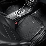 【フリード 専用】車 シートクッション 小物収納 座布団 お尻が痛くならない FREED 新型フリード 内装パーツ カーシートクッション 運転席 後部座席 低反発 柔らかく快適 通気性 体圧分散 カー用品 便利グッズ 車内 四季汎用 (2個 ブラック)