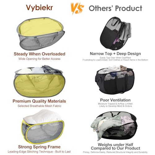 Vybiekr Collapsible Laundry Baskets thumbnail 2
