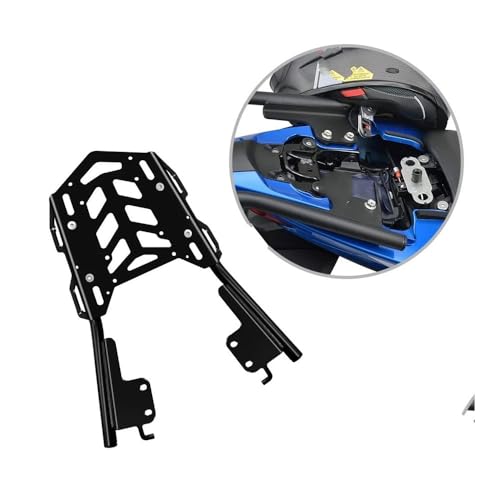 Support valise Gixxer 250 SF250 résistant acier renforcé noir mat - 5