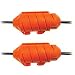 Cord Connect Water-Tight Cord Lock - Orange (2 Pack)