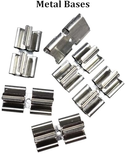 Mechas de madera con base metálica 20x90mm 4 unidades miniatura 7