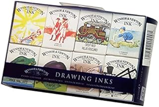 W&N DRAWING INK COLLECTION - SET OF 4 (B/W/M)