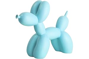 Resin Balloon Dog Sculpture: Cute Animal Decor