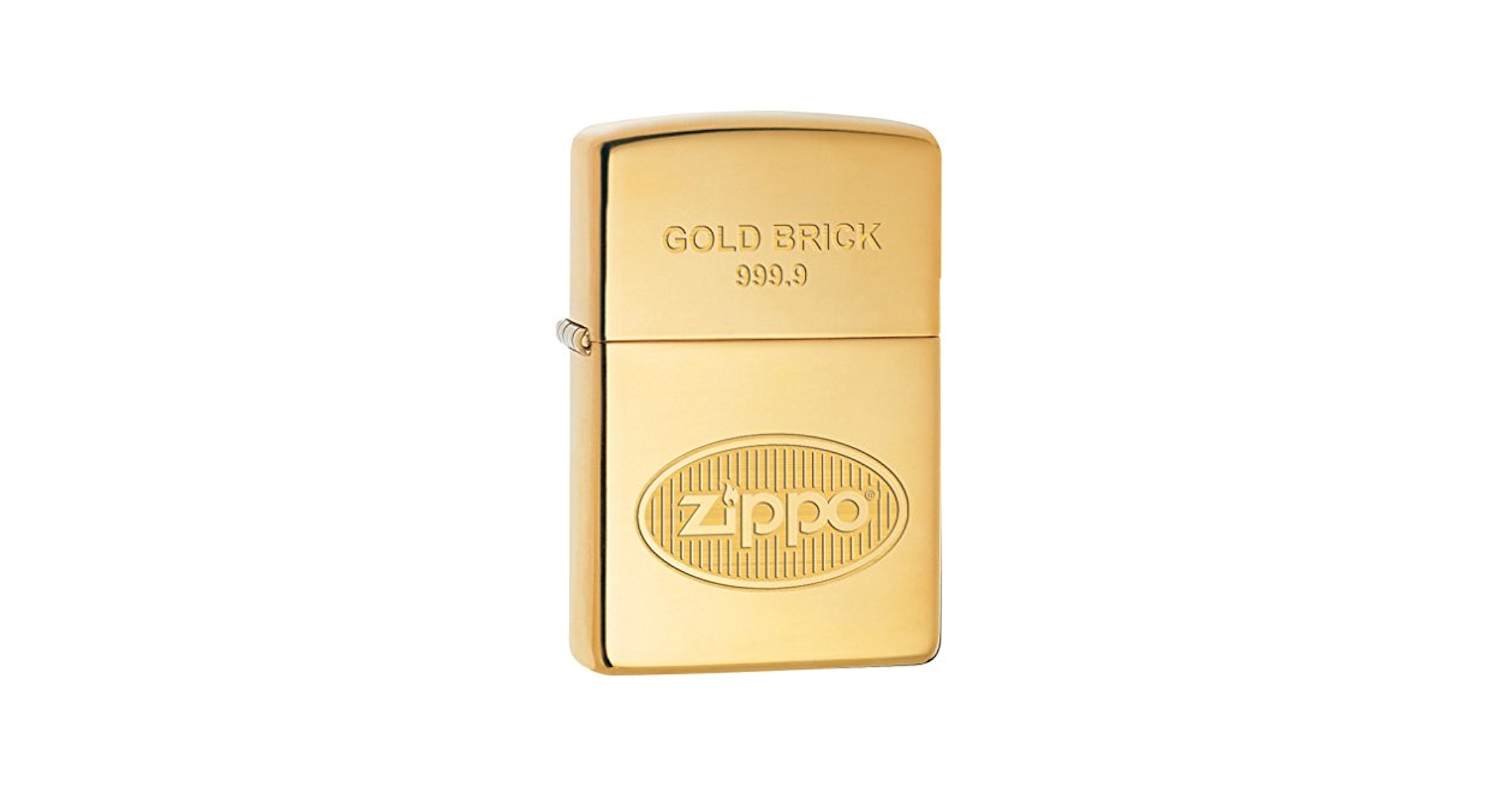Amazon.com: Zippo Lighter: Gold Brick 999.9 - High Polish