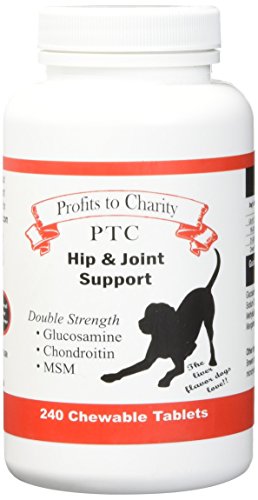 PTC Glucosamine and Chondroitin with MSM for Dogs | Hip and Joint Support