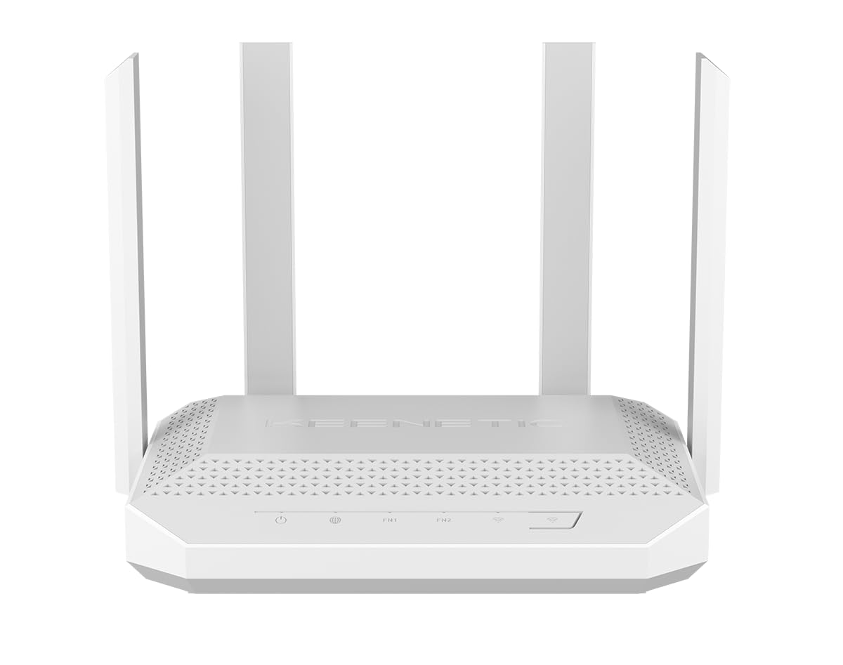 Keenetic Hero AX3000 Mesh Wi-​Fi-​6 Routeur gigabit avec un commutateur intelligent 4ports et un commutateur 2,​5 Gbit 1port