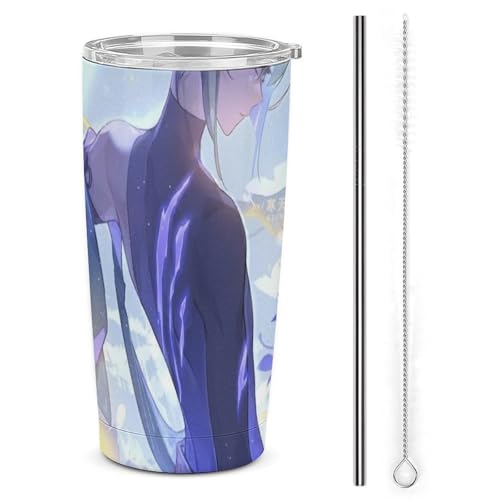 コップ 原神 提?里 Tighnari ティナリ マグカップ 車用 タンブラー メンズ 車載 自動車カップ 魔法瓶 水筒 水カップ ポット 旅行杯 ケトル コーヒーカップ ストロー付き レディース 蓋付き 持ち運び マグボトル ステンレス鋼 ダイレクトタイ