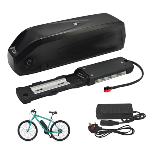 JHKJ Batería de Litio para Bicicleta eléctrica de Tubo Inferior de 48 V, 52 V, 8 Ah, 10 Ah, 13 Ah, 15 Ah y 17,5 Ah, de Largo Alcance y 48 V y 52 V.,Anderson,48V 8Ah