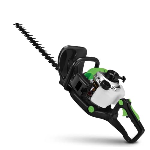 Synergy Cortasetos a Gasolina XT-26C – Motor 2 Tiempos 26cc 1CV – Cuchilla Doble 60cm, Manillar Giratorio 180° y Sistema Antivibración