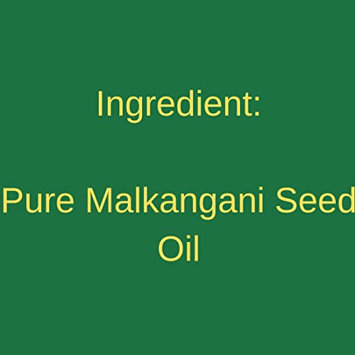 Oilcure Malkangani Oil | Edible | Cold Pressed | Jyotishmati | Malkangni | Celastrus Paniculatus | Pure - 100 ml