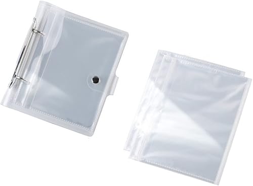 Miniatura 9 de Fundas para fotos de 2.5 x 3.5 pulgadas, 200 bolsillos para tarjetas, libro de fotos, protectores de hojas, fundas para tarjetas y fotos, bolsillo