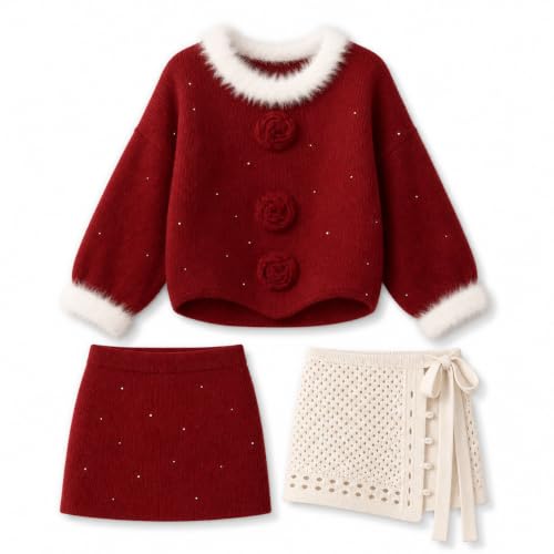 Conjunto de mujer 2 piezas falda larga y midi moda casual de otoño