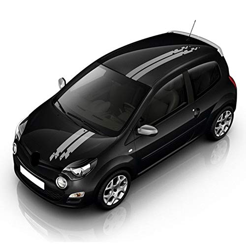 TURIM 2pcs Audi BMW Ford Toyota Car Hood Roof Cover Vinyl Film Sticker For VW Renault Peugeot Merced