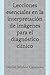 Lecciones esenciales en la interpretación de imágenes para el diagnóstico clínico