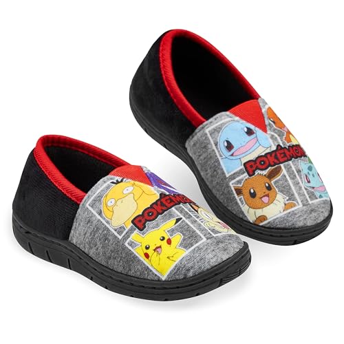 Lico BOULDER V Unisex Kinder Multisport Indoor Schuhe, Marine/ Lemon, 34 EU 2 Pokemon Hausschuhe Kinder Junge, Kinder Hausschuhe, Pikachu Hausschuhe Jungen, Anti-Rutsch, 28 - 38 (29 EU, Schwarz/Rot, numeric_29)