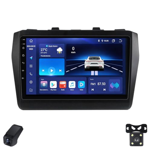 Genérico Autoestéreo para Suzuki Swift 5 2016-2020 Android 15 CarPlay con Pantalla táctil de 9 Pulgadas, 1280×720, Controles en el Volante, Bluetooth 5.0, Radio FM Am RDS DSP, Wi-Fi, 4G LTE, GPS, ADA