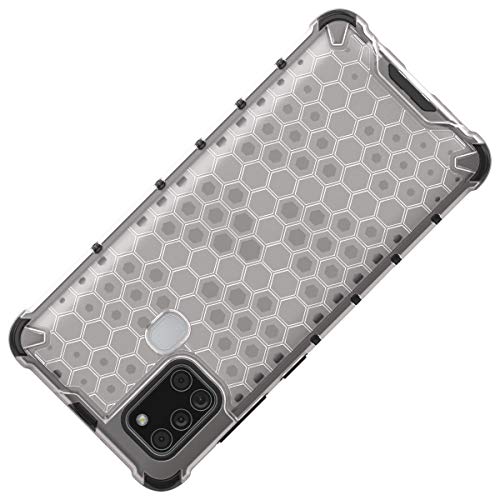 Image of Glasgow Back Case Cover Designed for Samsung Galaxy A21s - Transparent